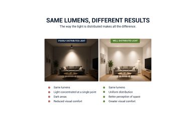 Examples of good and bad lighting